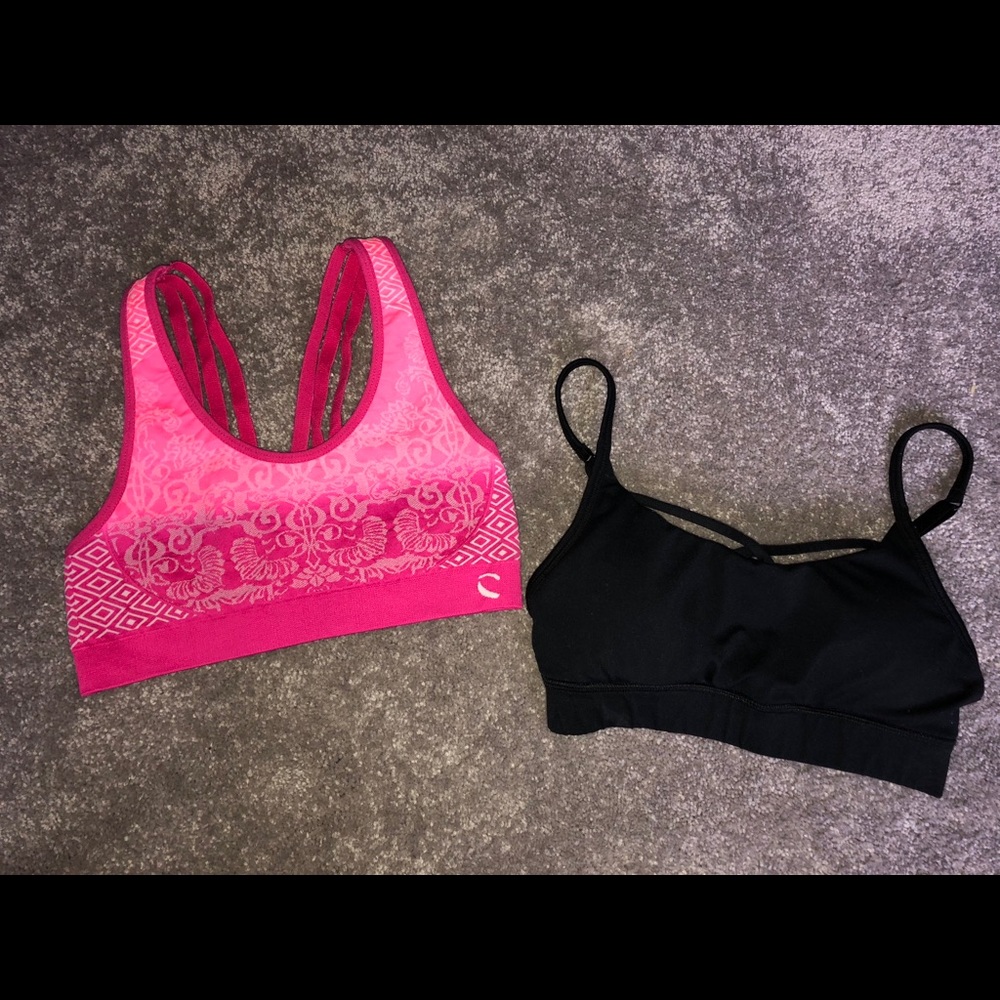 Cute Strappy Sports Bra Bundle Set Of 2